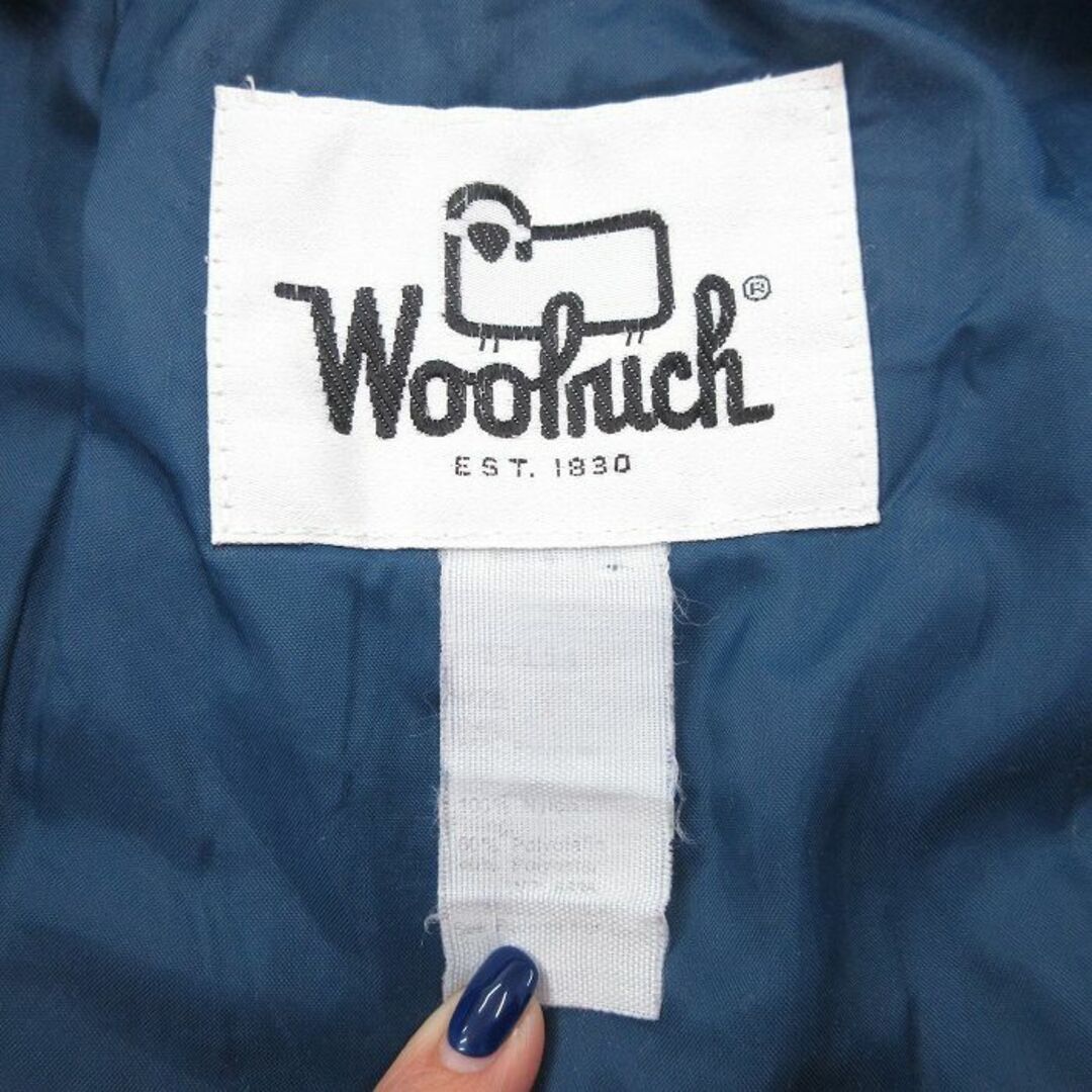 WOOLRICH(ウールリッチ)のXL★古着 ウールリッチ WOOLRICH 長袖 ナイロン ジャケット メンズ 80年代 80s ベージュ他 カーキ 23nov30 中古 アウター メンズのジャケット/アウター(ダッフルコート)の商品写真