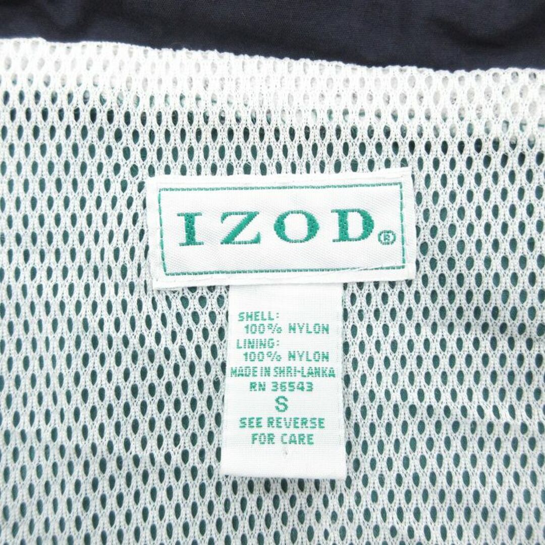 L★古着 IZOD 長袖 ナイロン セーリング ジャケット パーカー メンズ 90年代 90s ラグラン ツートンカラー 緑他 グリーン 内側メッシュ 23nov29 中古 アウター ウインドブレーカー メンズのジャケット/アウター(ダッフルコート)の商品写真