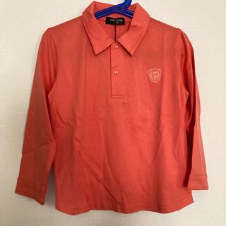 コムサイズム(COMME CA ISM)の新品　タグ付き　コムサイズム　comme ca ism 長袖ポロシャツ　110(Tシャツ/カットソー)