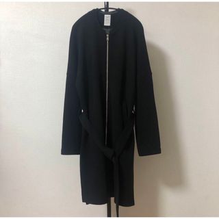 ネーム(Name.)の美品　Name.　DOUBLE CLOTH JERSEY ZIP UP COAT(ステンカラーコート)