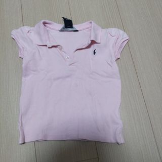 ラルフローレン(Ralph Lauren)のラルフローレン　ポロシャツ　カットソー　トップス　半袖　ピンク(Tシャツ/カットソー)