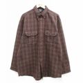 XL★古着 ウールリッチ WOOLRICH 長袖 ウール シャツ メンズ ロン…