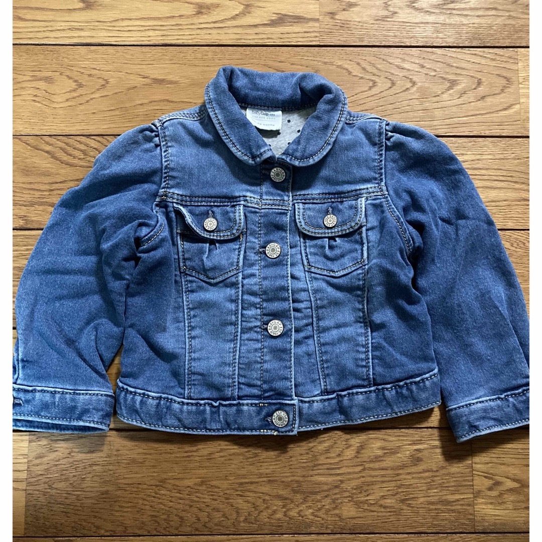 babyGAP(ベビーギャップ)のBABY GAP ベビーギャップ　Gジャン　90cm キッズ/ベビー/マタニティのキッズ服女の子用(90cm~)(ジャケット/上着)の商品写真