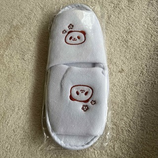 Rakuten - お買いものパンダ　楽天ステイ　スリッパ　タオル　刺繍