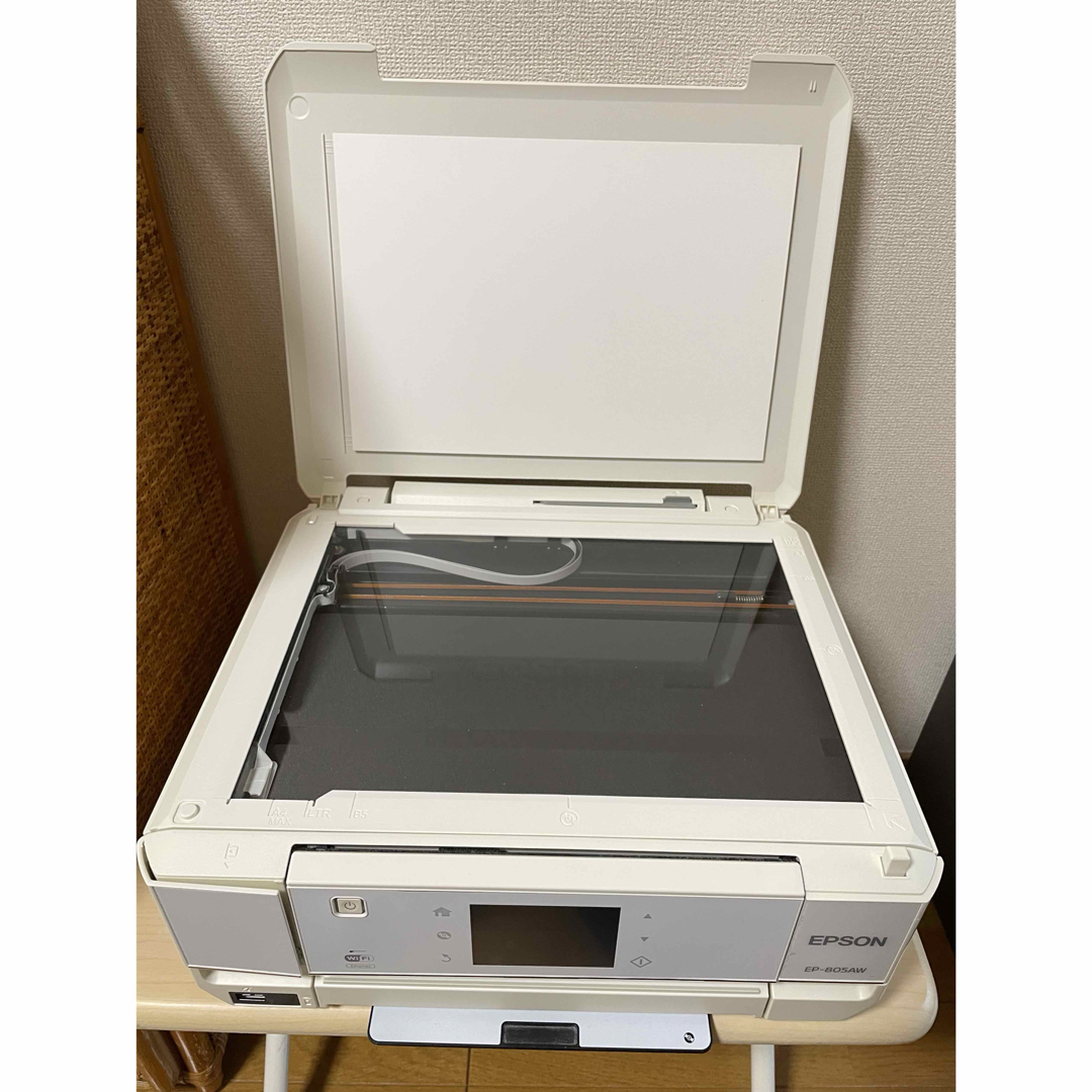 EPSON(エプソン)の【ジャンク品】 EPSONプリンターEP-805AW スマホ/家電/カメラのPC/タブレット(PC周辺機器)の商品写真