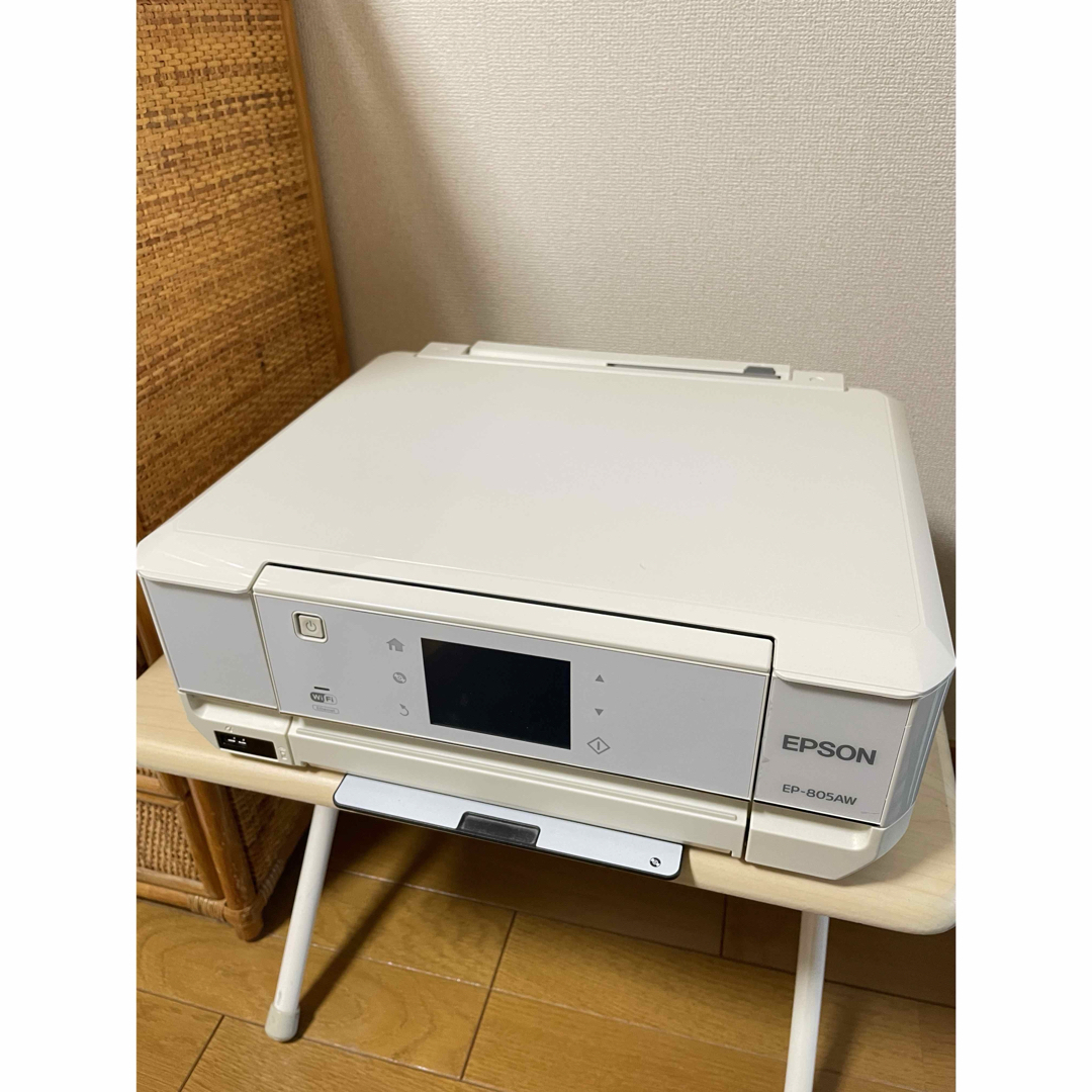 EPSON(エプソン)の【ジャンク品】 EPSONプリンターEP-805AW スマホ/家電/カメラのPC/タブレット(PC周辺機器)の商品写真