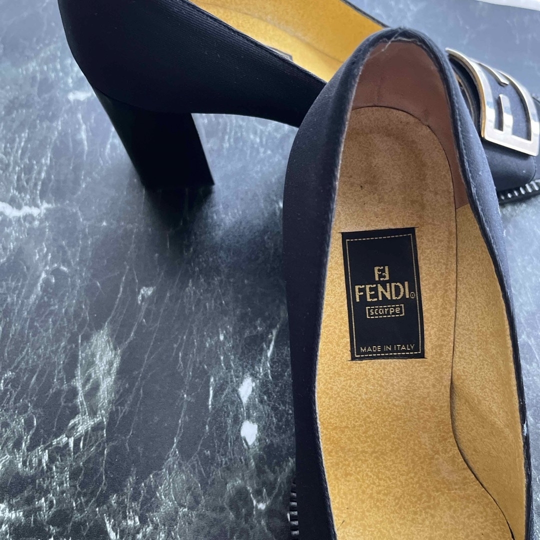 FENDI(フェンディ)のFENDI フェンディ　オープントゥ　パンプス レディースの靴/シューズ(ハイヒール/パンプス)の商品写真