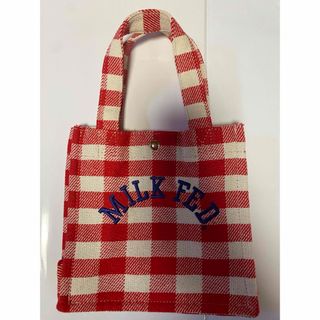 MILKFED☆ミルクフェド☆ギンガムチェック☆バッグ☆BAG(ハンドバッグ)