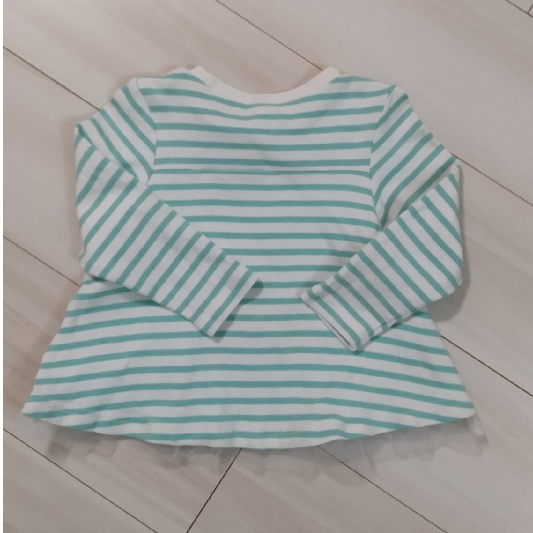 petit main(プティマイン)のロンT 100㎝ キッズ/ベビー/マタニティのキッズ服女の子用(90cm~)(Tシャツ/カットソー)の商品写真