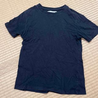 ザラキッズ(ZARA KIDS)のZARA kids 黒Tシャツ　size8(Tシャツ/カットソー)