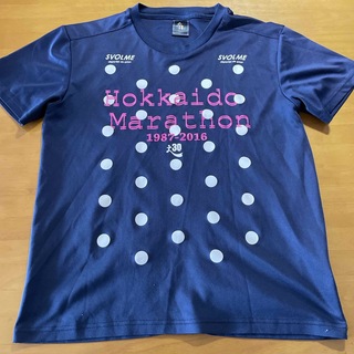 北海道マラソン　2016 Tシャツ　Lサイズ　SVOLME(Tシャツ/カットソー(半袖/袖なし))