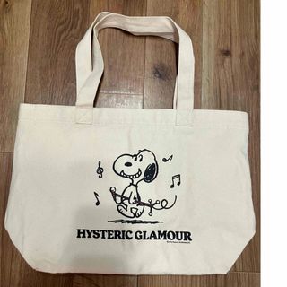 HYSTERIC GLAMOUR - スヌーピー ×ヒステリックグラマーコラボバッグ　トートバッグ