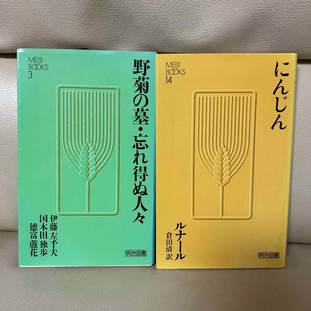 野菊の墓　忘れ得ぬ人々　ルナール　明治図書　文庫　新書 エンタメ/ホビーの本(文学/小説)の商品写真