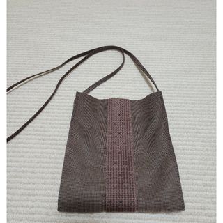 エルメス(HERMES)のエルメス エールライン ポシェット ブラウン(ショルダーバッグ)