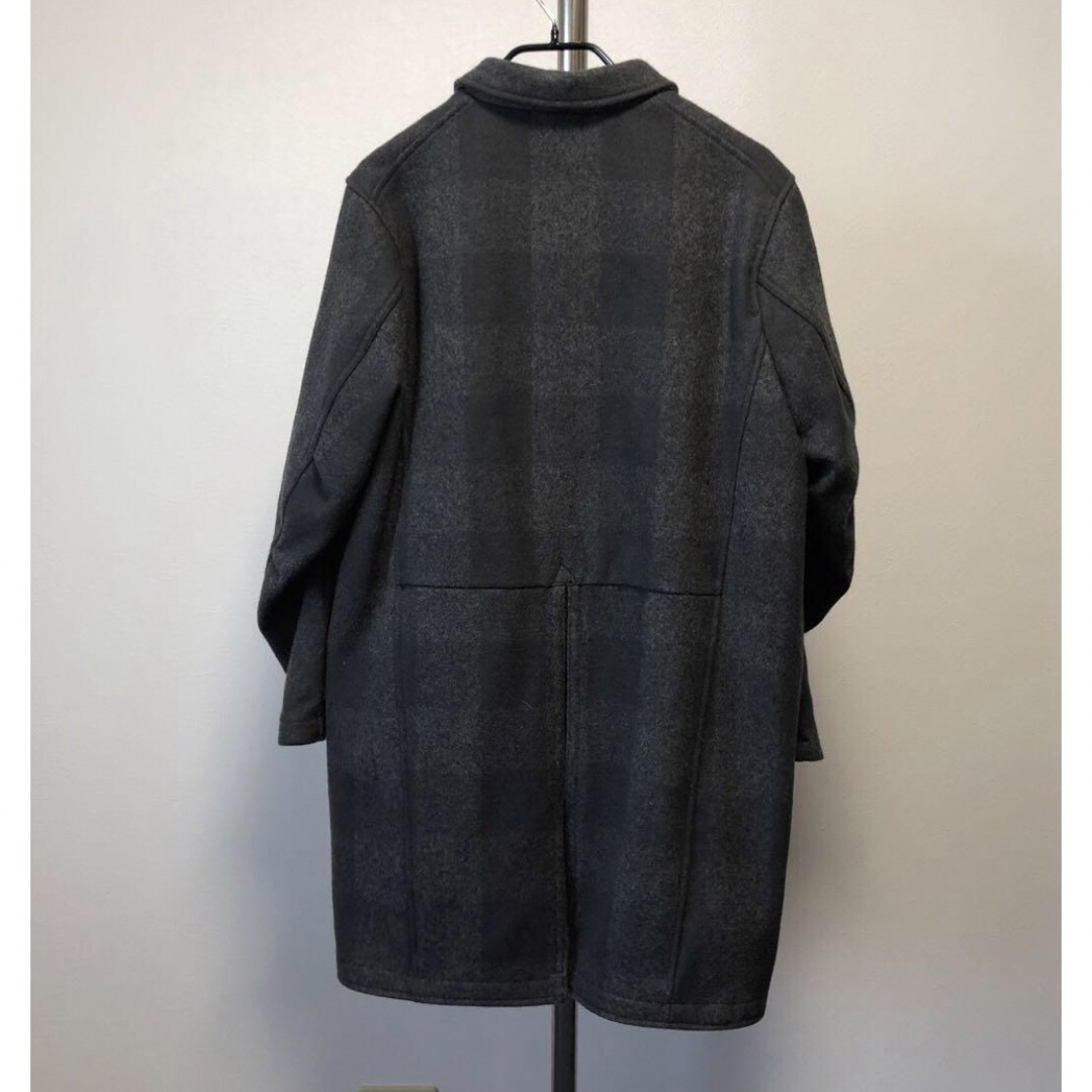 nonnative(ノンネイティブ)の美品　nonnative COAT MELTONBUFFALOCHECK メンズのジャケット/アウター(ステンカラーコート)の商品写真