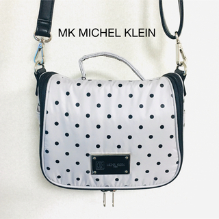 エムケーミッシェルクラン(MK MICHEL KLEIN)のMK MICHEL KLEIN 2wayドットコスメポーチ バッグ  新品(ショルダーバッグ)