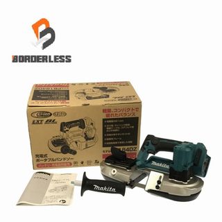マキタ(Makita)の☆極美品☆makita マキタ 18V 充電式ポータブルバンドソー PB184DZ 本体のみ 最大切断能力51mm コードレス 帯鋸切断機 87097(工具)