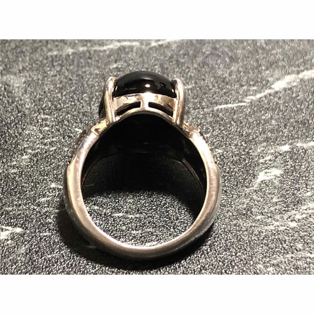 AVON(エイボン)の美品　AVON ストーン　シルバーリング 指輪　silver 12号 レディースのアクセサリー(リング(指輪))の商品写真