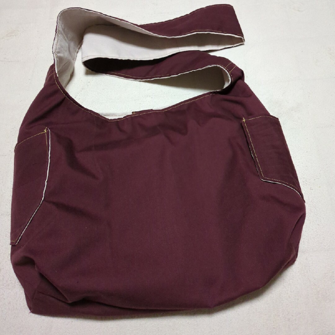 ハンドメイドリメイク☆　ショルダーバッグ ハンドメイドのファッション小物(バッグ)の商品写真