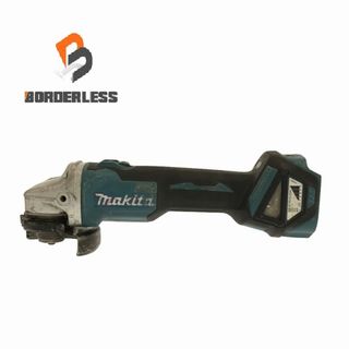 マキタ(Makita)の☆中古品☆makita マキタ 18V 100mm 充電式ディスクグラインダー GA412DZ 本体のみ 青/ブルー コードレス 研磨機 研削 切削 87133(工具)