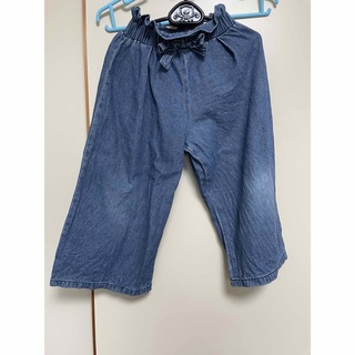 ニシマツヤ(西松屋)の子供服 ズボン ワイドパンツ 130(パンツ/スパッツ)