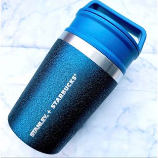 スターバックスコーヒー(Starbucks Coffee)のレア＊スターバックス ステンレスボトル STANLEY ネイビー 236ml(タンブラー)