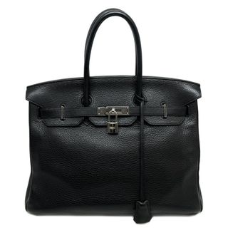 エルメス(Hermes)のエルメス バーキン35 トリヨンクレマンス バッグ トートバッグ ノワール ブラック(トートバッグ)