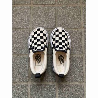 VANS キッズ スリッポン 14cm