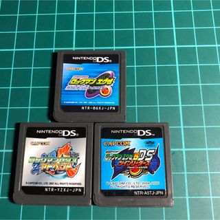 ニンテンドーDS(ニンテンドーDS)のロックマンDSのセット(携帯用ゲームソフト)