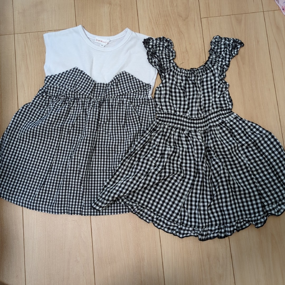 3can4on(サンカンシオン)のワンピース　サンカンシオン キッズ/ベビー/マタニティのキッズ服女の子用(90cm~)(ワンピース)の商品写真