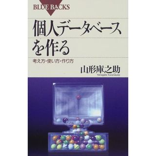 個人データベースを作る: 考え方・使い方・作り方 (ブルーバックス 1173)／山形 庫之助(コンピュータ/IT)