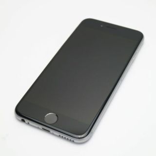 アイフォーン(iPhone)の良品中古 au iPhone6 64GB スペースグレイ 白ロム M555(スマートフォン本体)