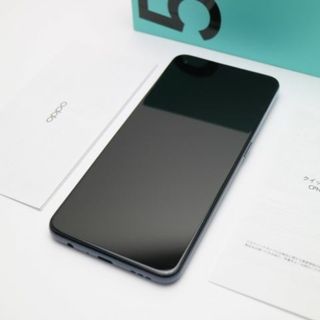 オッポ(OPPO)の新品同様 SIMフリー OPPO Reno5 A シルバーブラック M555(スマートフォン本体)