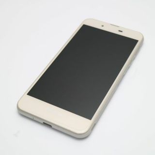 アクオス(AQUOS)の超美品 SH-02J AQUOS EVER ゴールド  M555(スマートフォン本体)