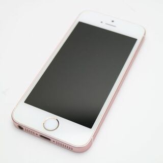 アイフォーン(iPhone)の超美品 SIMフリー iPhoneSE 16GB ローズゴールド  M555(スマートフォン本体)