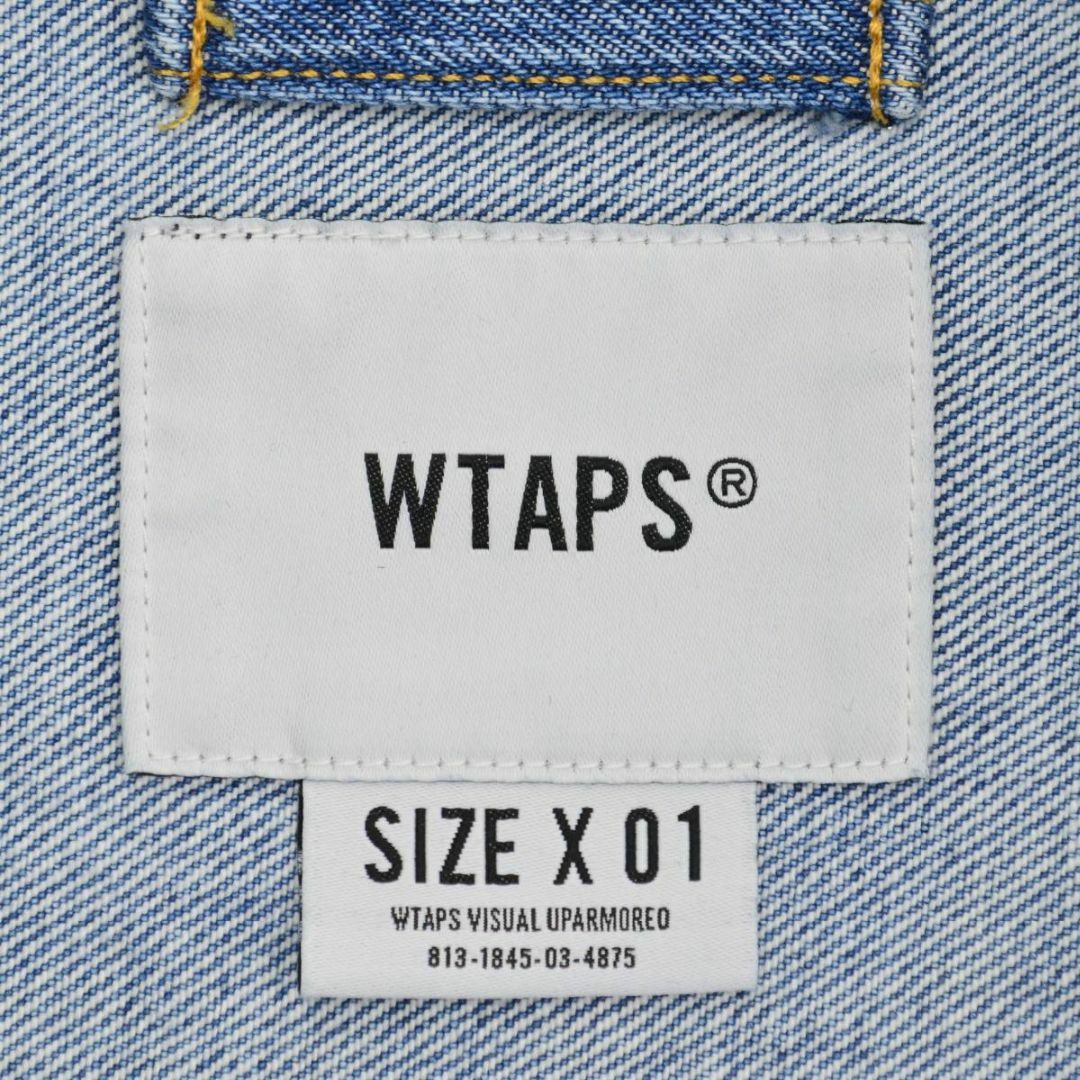 W)taps(ダブルタップス)の【WTAPS】23AW DADDY / JACKET デニムジャケット メンズのジャケット/アウター(Gジャン/デニムジャケット)の商品写真