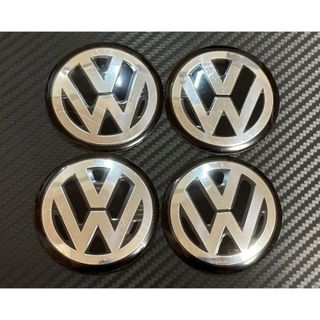 フォルクスワーゲン(Volkswagen)のVW フォルクスワーゲン　ホイール　センターキャップ　カバー　黒(車外アクセサリ)