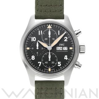 インターナショナルウォッチカンパニー(IWC)の中古 インターナショナルウォッチカンパニー IWC IW387901 ブラック メンズ 腕時計(腕時計(アナログ))