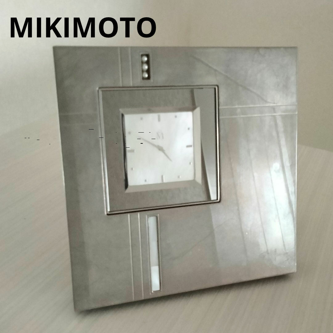 MIKIMOTO(ミキモト)のMIKIMOTO時計 ミキモト インテリア/住まい/日用品のインテリア小物(置時計)の商品写真