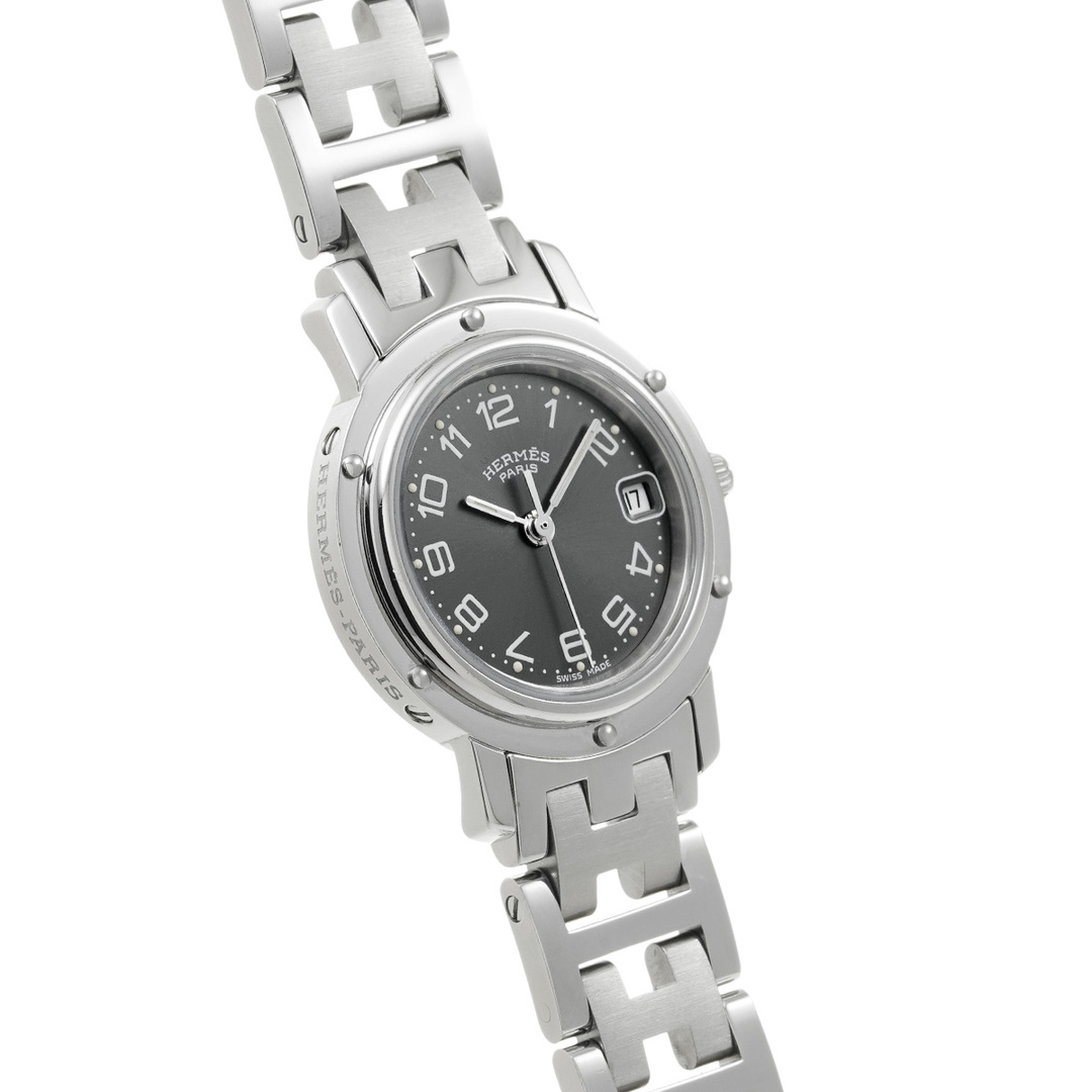 Hermes(エルメス)の中古 エルメス HERMES CL4.210 グレー レディース 腕時計 レディースのファッション小物(腕時計)の商品写真