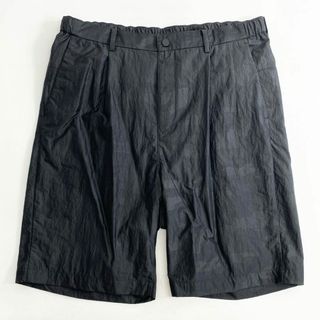 54c23 《未使用》 BLACK LABEL CRESTBRIDGE ブラックレーベル クレストブリッジ ナイロンショーツ ショートパンツ LL ブラック 半ズボン タグ付き