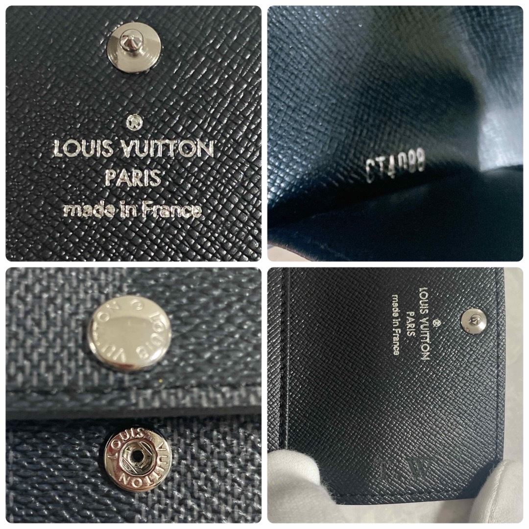 LOUIS VUITTON(ルイヴィトン)のルイヴィトン　N62662 ダミエグラフィット　ミュルティクレ　6連キーケース メンズのファッション小物(キーケース)の商品写真