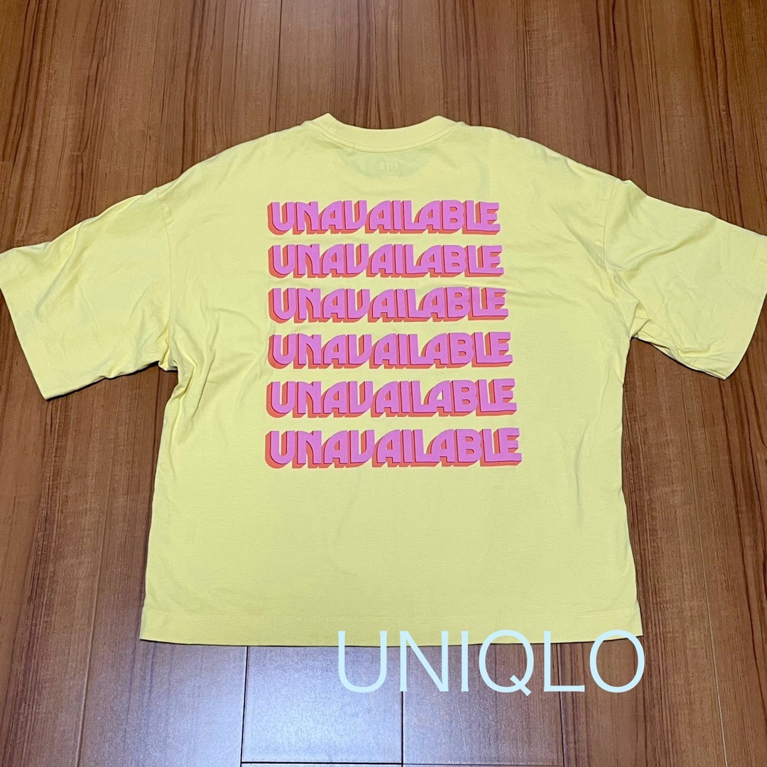 UNIQLO(ユニクロ)のUT イエロー レディースのトップス(Tシャツ(半袖/袖なし))の商品写真