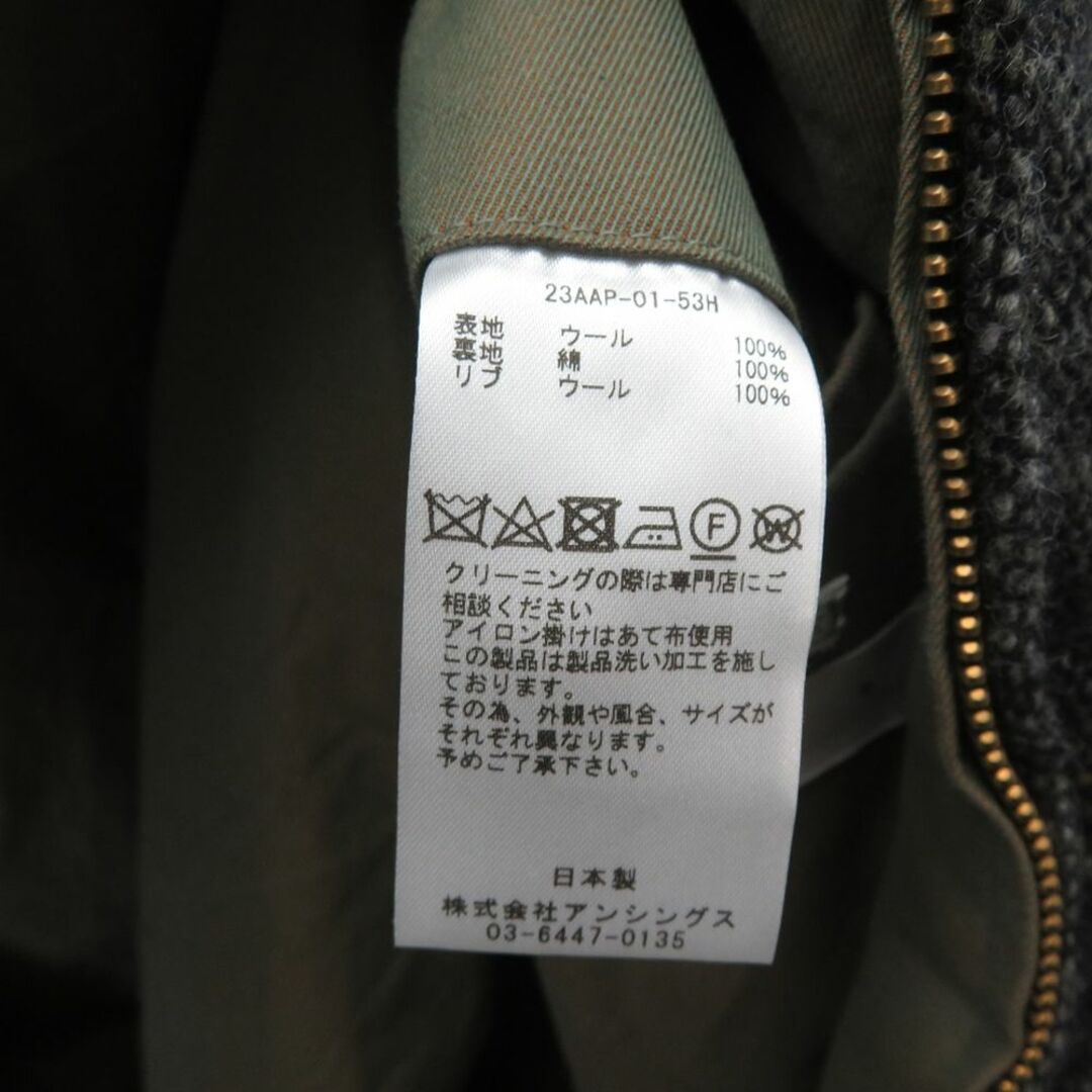 A.PRESSE x EVERYONE Tweed Harrington Jacket 23AAP-01-53H A.PRESSE x EVERYONE Tweed Harrington Jacket 23AAP-01-53H