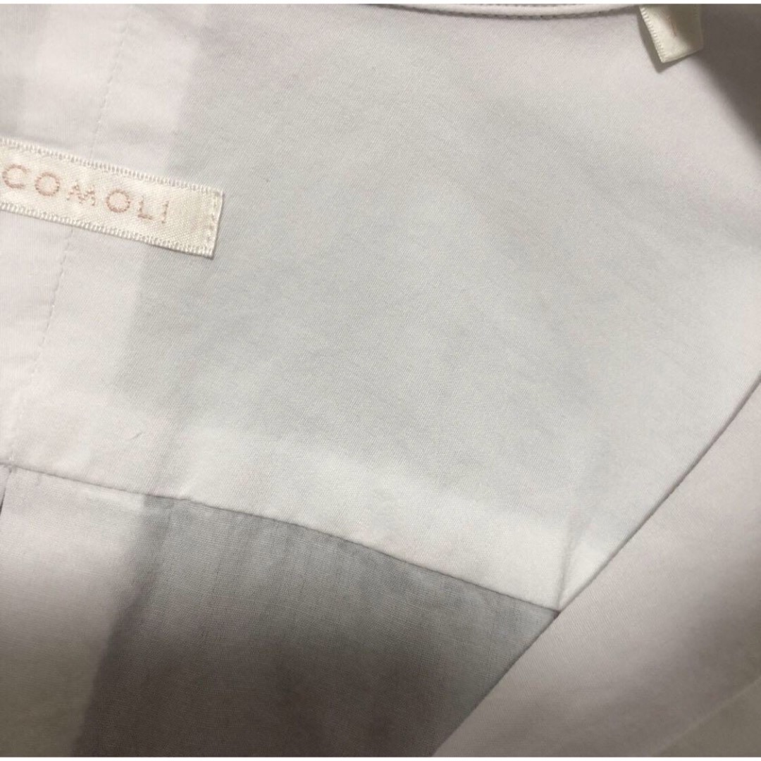 COMOLI(コモリ)の20aw 試着のみ サイズ1  コモリシャツ　白　comoli メンズのトップス(シャツ)の商品写真