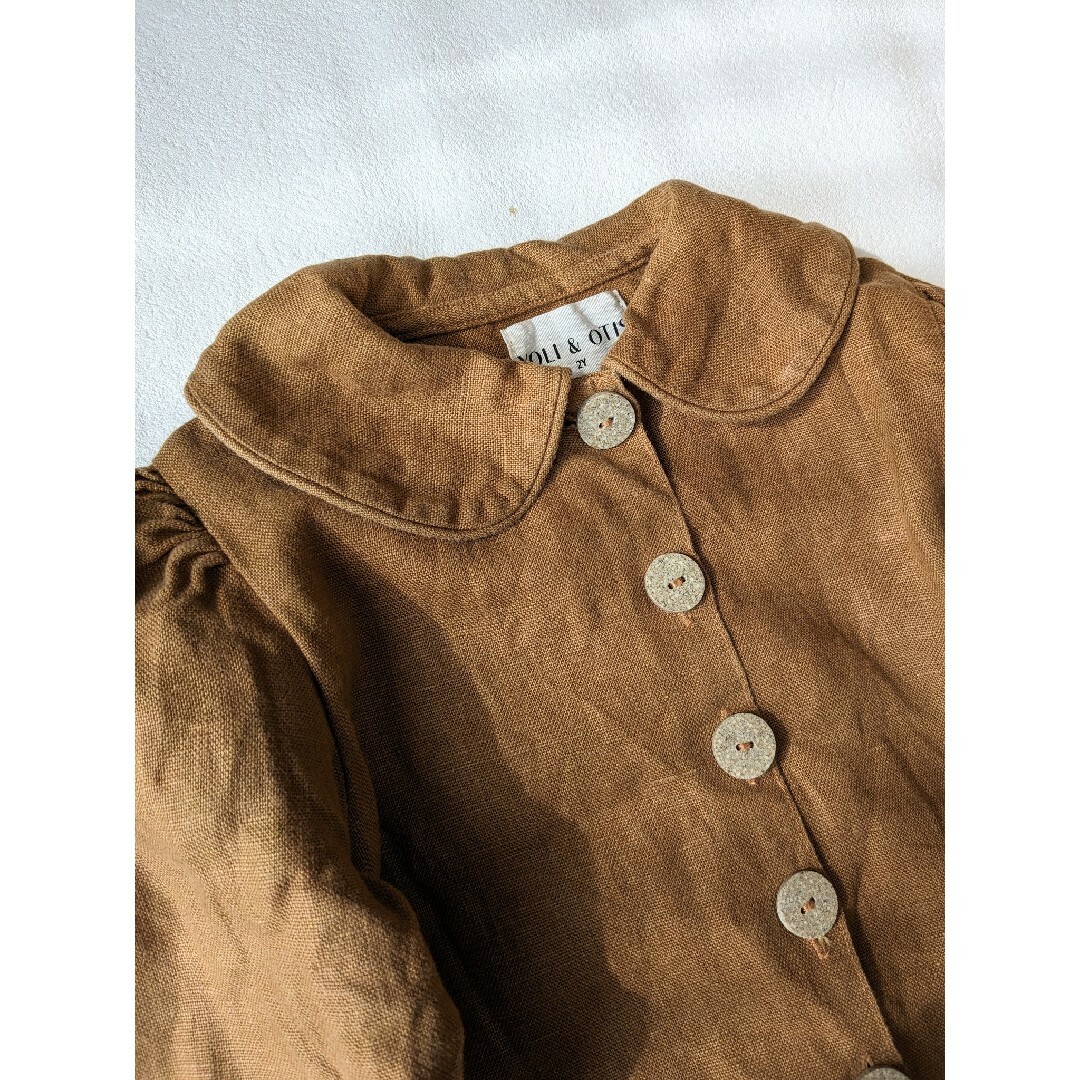 Caramel baby&child (キャラメルベビー&チャイルド)のyoli&otis リネン Blouse 2y キッズ/ベビー/マタニティのキッズ服女の子用(90cm~)(ブラウス)の商品写真