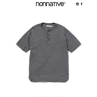 ノンネイティブ(nonnative)のnonnative DWELLER S/S TEE BORDER チャコール白(Tシャツ/カットソー(半袖/袖なし))