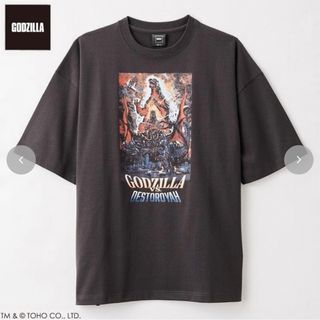 GODZILLA メンズ　Ｔシャツ（ゴジラ）(Tシャツ/カットソー(半袖/袖なし))