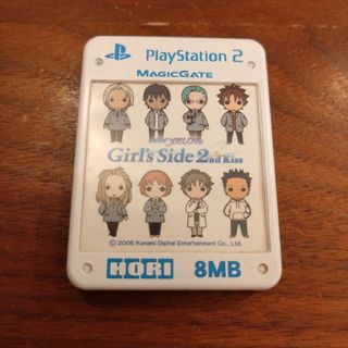 PlayStation2 - ときめきメモリアルGirlsSide2　PS2用　HORI製　メモリーカード