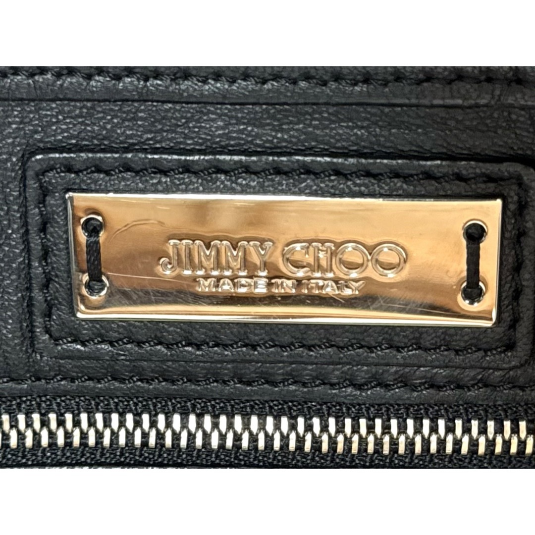 JIMMY CHOO(ジミーチュウ)の【JIMMY CHOO】SASHA/M BLACK スタースタッズ トートバッグ レディースのバッグ(トートバッグ)の商品写真